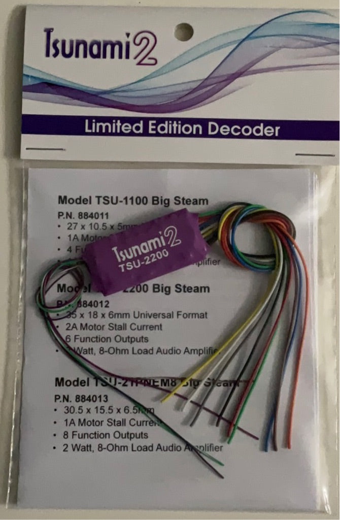 Décodeur Sonore Soundtraxx Tsunami ALCO 251 V12 - AT-1000 PN 827105 - HO DCC - Neuf