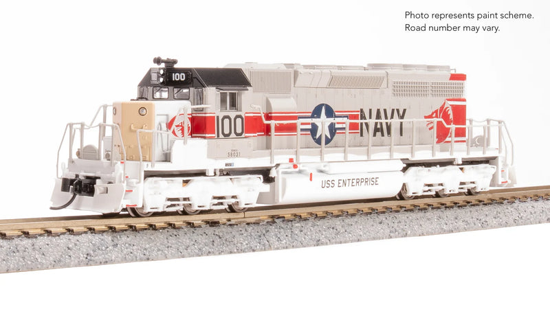 BLI N-Scale 9474 EMD SD40-2, US NAVY FANTASY SCHEME, PARAGON4 SOUND/DC/DCC