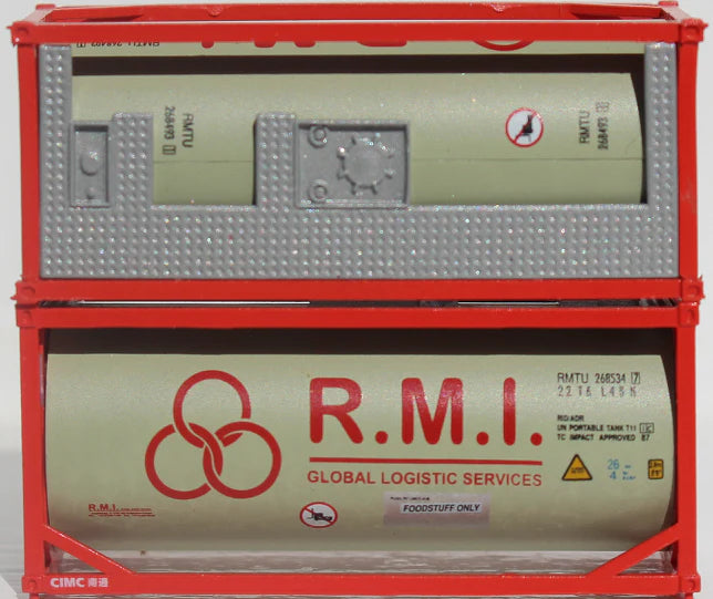 JTC N Scale R.M.I. Global Logistics 20&