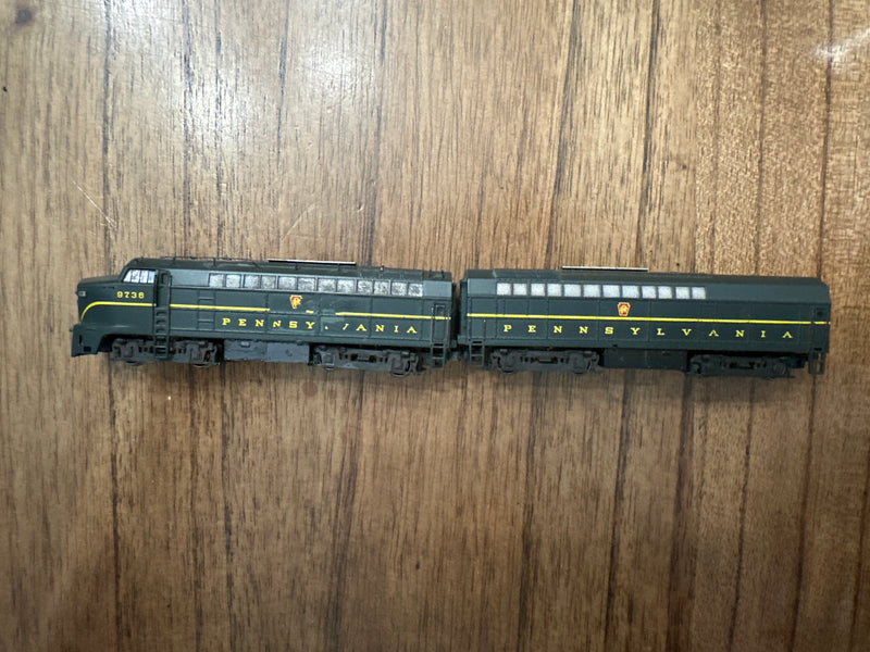 E-R Models N-Scale DCC A-B Set Pennsylvania No. 9738  **NO BOX** (USED)