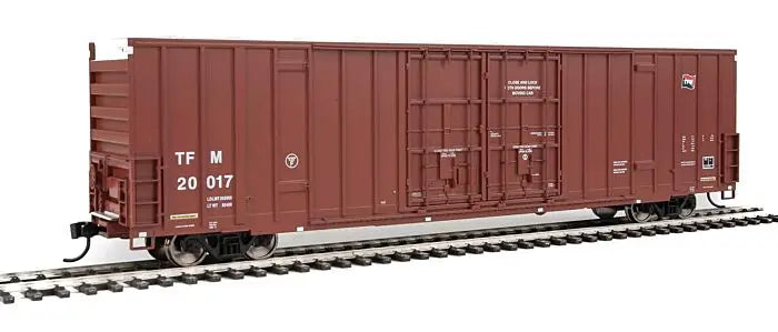 WalthersMainline HO-Scale 60’ High Cube Plate F Boxcar KCS de Mexico-TFM 