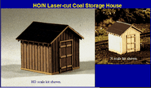 Blair Line N Scale 083 Coal Storage House
