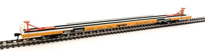 Walthers Proto H.O Scale 89' Bethlehem Flush-Deck Flatcar - Ready to Run -- TTX RTTX #160906