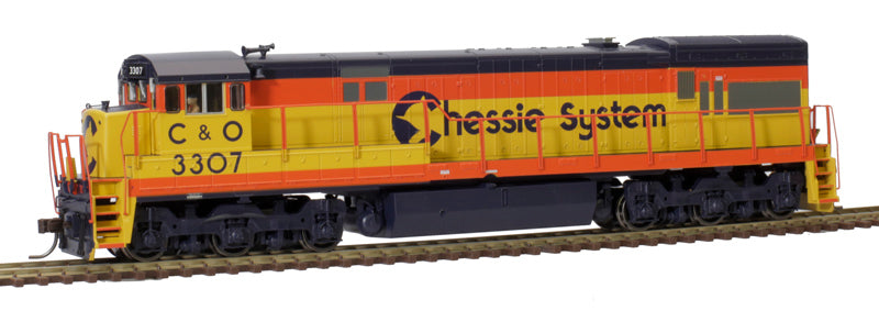 Atlas HO U30C Chessie System 3301   10 003 921 DCC/Sound