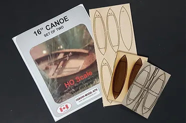 Osborn Model Kits H.O. Scale 1006 16' Canoe