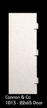 Cannon & Company H.O. Scale HD-1013 Hood Doors HD-1013 22x65 Plain (8)