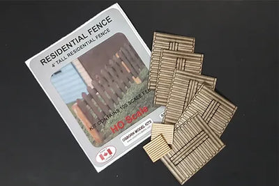 Osborn Model Kits H.O. Scale Residential Fence 1014