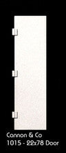 Cannon & Company H.O. Scale HD-1015 Hood Doors HD-1015 22x78 Plain (8)
