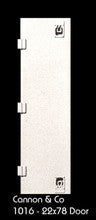 Cannon & Company H.O. Scale HD-1016 Hood Doors HD-1016 22x78 Latched (8)