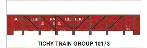 Tichy 10173N SP GS WOOD GONDOLA DECAL - 10173N