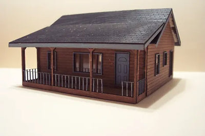 Osborn Model Kits H.O. Scale Lakeside Cottage 1025