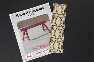 Osborn Model Kits H.O. Scale Barricades 1040