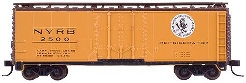 Atlas N-Scale 33391 - Boxcar, 40 Foot, Steel Plug Door - New York Central - 2500