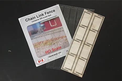 Osborn Model Kits H.O. Scale Chain Link Fence 1071