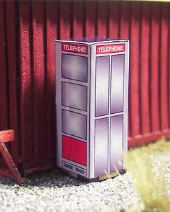 Osborn Model Kits H.O. Scale Phone Booth 1088