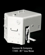 Cannon & Company H.O. Scale LN-1103 Short Hoods and Options LN-1103 81" Low Nose