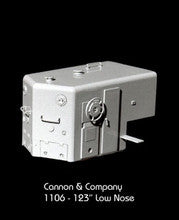 Cannon & Company H.O. Scale  LN-1106 Short Hoods and Options LN-1106 123" Low Nose (Snoot)