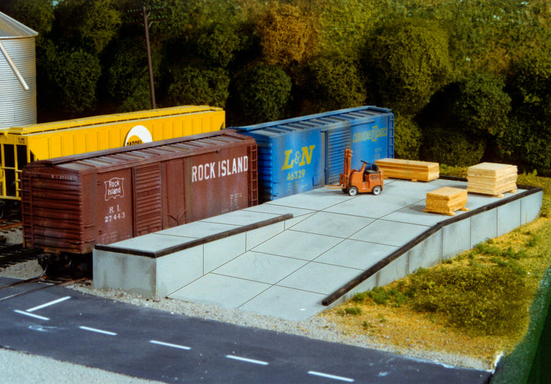 Pikestuff H.O. Scale 541-0017 Versatile Modular Loading Docks