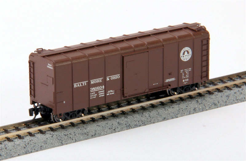 Fox Valley N-Scale   90304  Boxcar, 50 Foot, M53 Wagontop  Baltimore & Ohio  381604