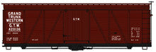 Accurail 1173 H.O. Scale 36ft Fowler Wood Box Car Grand Trunk Western GTW 420136