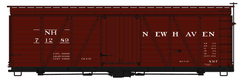 Accurail H.O. Scale 1174 New York New Haven & Hartford Built: &
