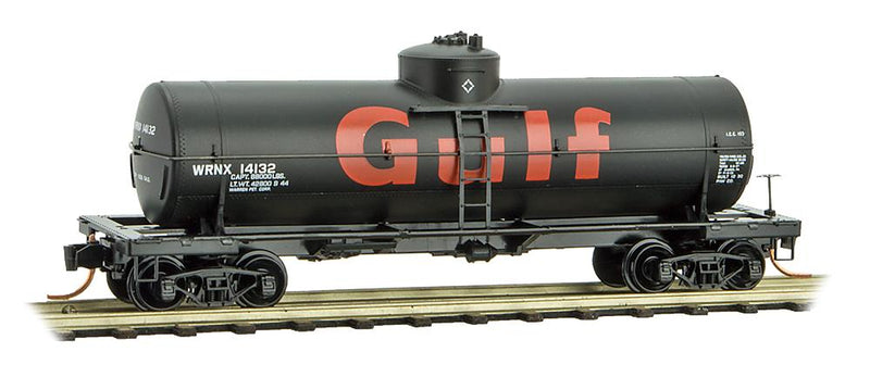 Micro Trains N-Scale 065 00 900 - Tank Car, Single Dome, 39 Foot - Gulf - 14132