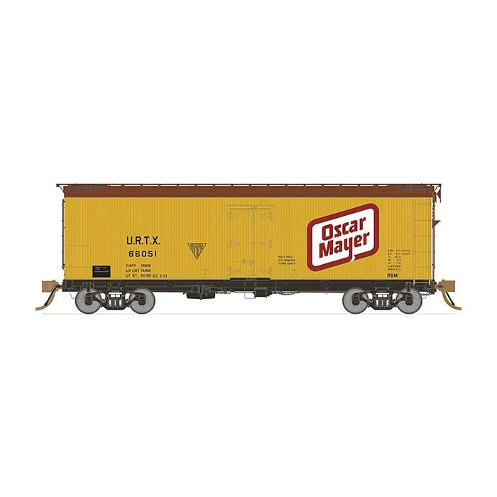 Rapido Trains Inc. H.O. Scale 121058-4 Oscar Meyer-Large Logo GARX 37&
