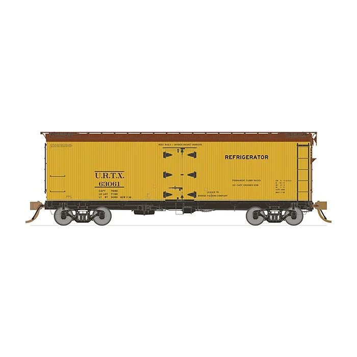 Rapido Trains Inc. H.O. Scale 121061-2 URTX Refrigerator GARX 37&
