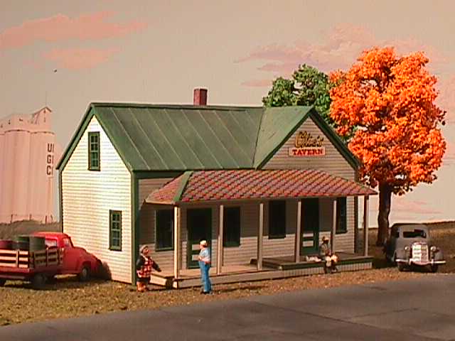 Laser Kit American Model Builder N-Scale 623 Corydon General Store & Post Office