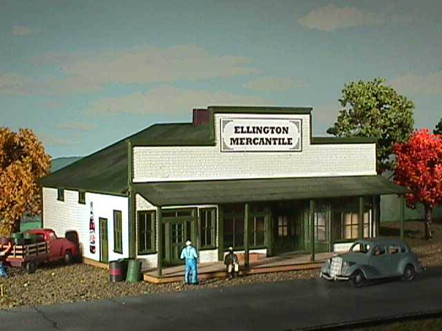 Laser Kit American Model Builder N-Scale 635 Ellington Mercantile