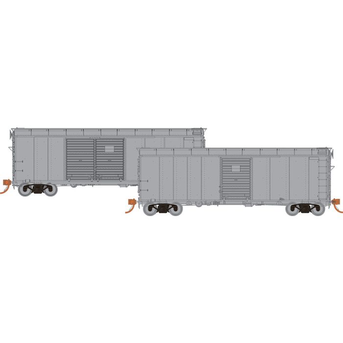 Rapido H.O. Scale 123098 PRR X31A Single-Door Boxcar: Undecorated