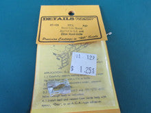 Details West H.O. Scale BE-129 BELL Hood Side Mount GE etc