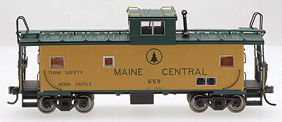 Atlas HO-Scale Standard Cupola Caboose - Maine Central - No. 659 - 1302-2