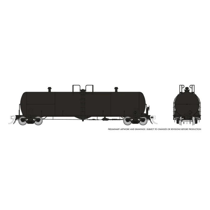Rapido Trains Inc. H.O. Scale 135099 PRCOR GP20 Tank Car Undecorated
