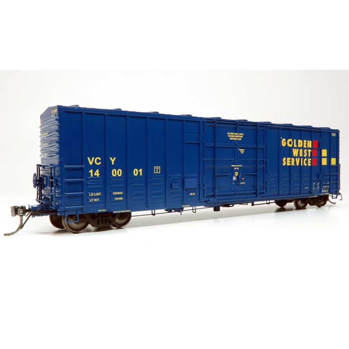 Rapido Trains Inc. H.O. Scale 137003-6 Golden West Ventura County PC&F B-100-40 Boxcar 140017
