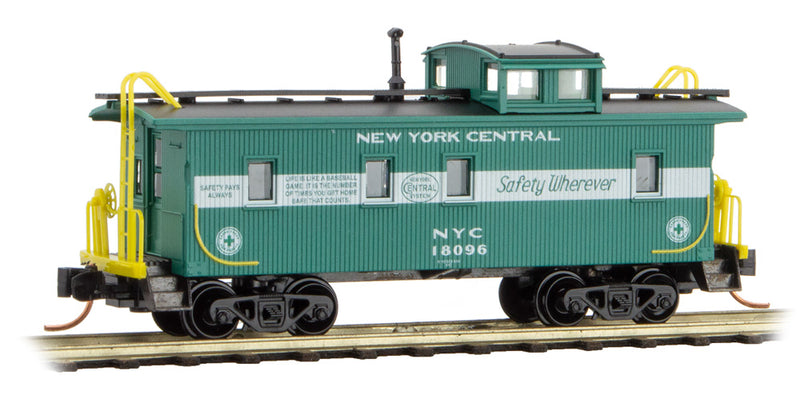 Micro Trains N-Scale 051 00 320 - Caboose, Cupola, Wood - New York Central - 18096