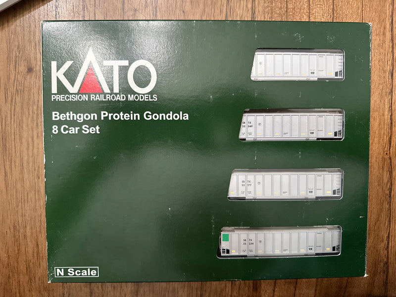 Kato N-Scale Bethgon Protein Gondola SBTX 