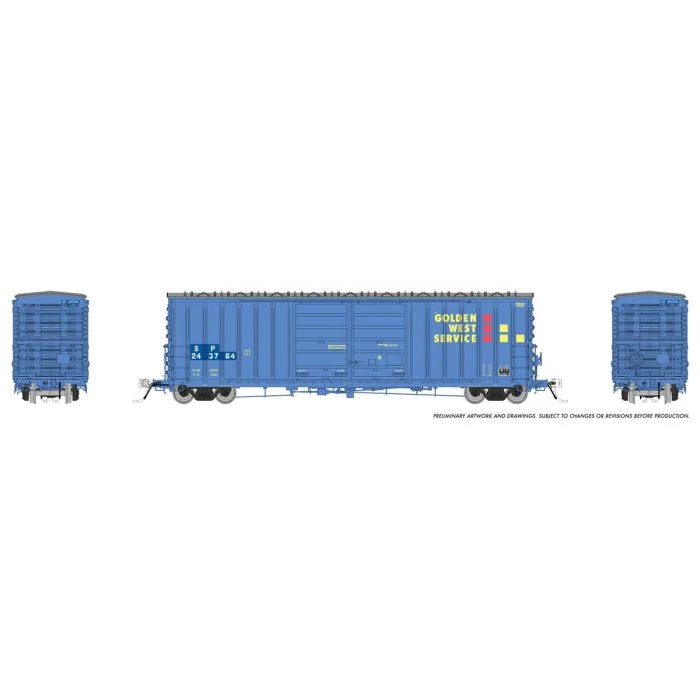 Rapido Trains Inc. H.O. Scale 170007A Golden West W/SP Patch PC&F B-70-71 Boxcar 243831