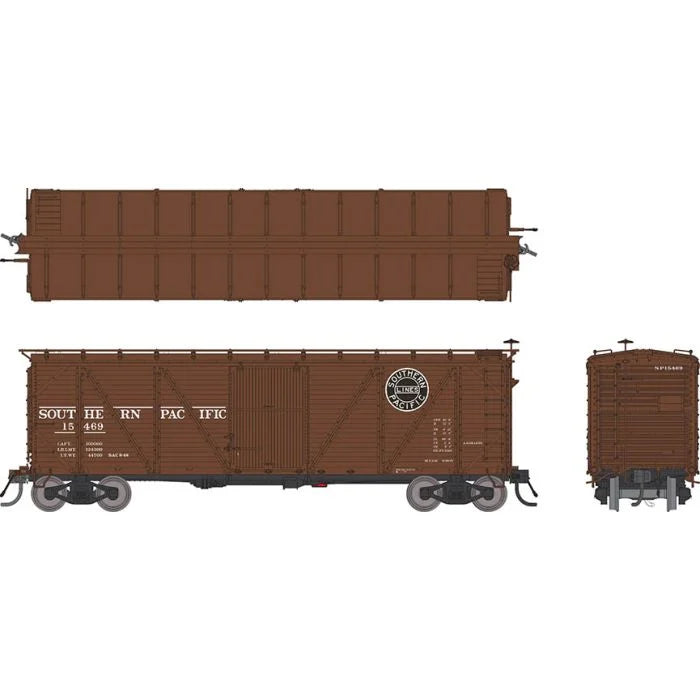 Rapido Trains Inc. H.O. Scale 171004A SP 1946-1952 Viking Roof B-50-15 Boxcar 15485