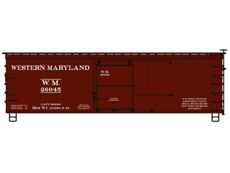 Bowser H.O. Scale 1717 Western Maryland 36&