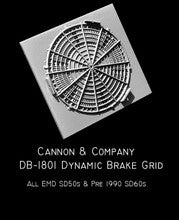 Cannon & Company H.O. Scale DB-1801 Dynamic Brakes DB-1801 D/B Hatch SD50-60