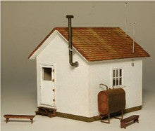 GC Laser O Scale 3901 West End Shack Kit