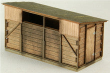 GC Laser H.O. Scale 19043 Coal Bunker Matboard Construction