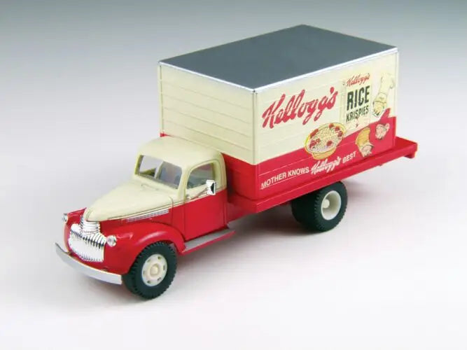 Mini Metals H.O. Scale 30391 1941-1946 Chevrolet Box Delivery Truck - Assembled - Mini Metals(R) -- Kellogg&