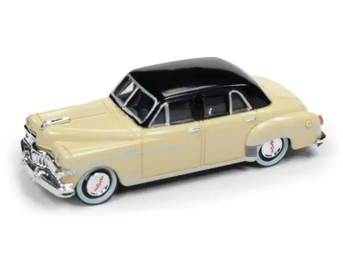 Mini Metals H.O. Scale 30531 1950 Chrysler DeSoto Sedan - Assembled - Mini-Metals(R) -- Princess Yellow, Black Two-Tone