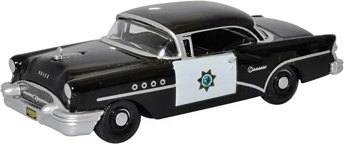 Oxford H.O. Scale 87BC55003 California Highway Patrol Buick Century 1955