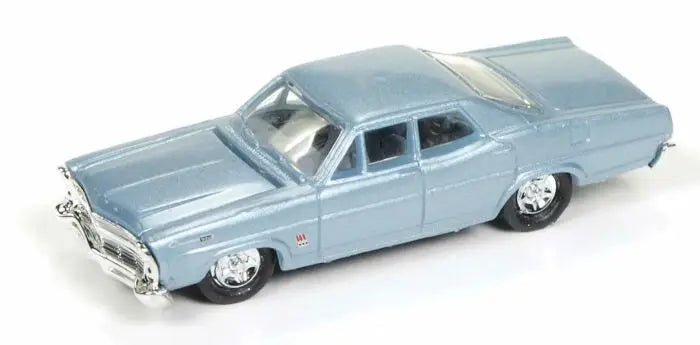 Mini Metals H.O. Scale 30489 1967 Ford Sedan - Assembled - Mini Metals(R) -- Brittany Blue