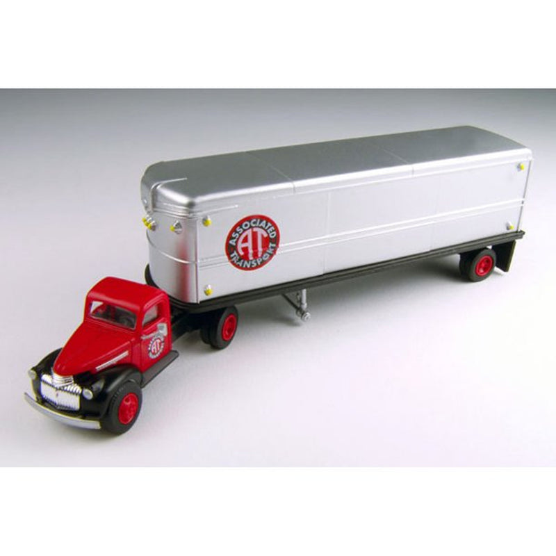 Mini Metals H.O. Scale 31165 41/46 Chevy Tractor/Trailer Set-AT Transport