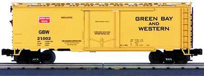 MTH O-Scale Reefer Car Green Bay Route No. 21002 (20-94006)