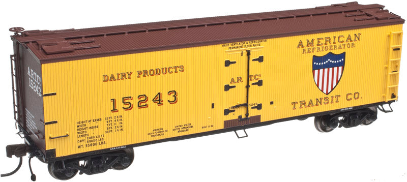Atlas H.O. Scale 20 002 714 American Refrigerator Transit 40&
